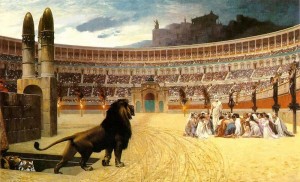 800px-The_Christian_Martyrs_Last_Prayer The Christian Martyrs' Last Prayer oil painting by Jean-Léon Gérôme,1883.